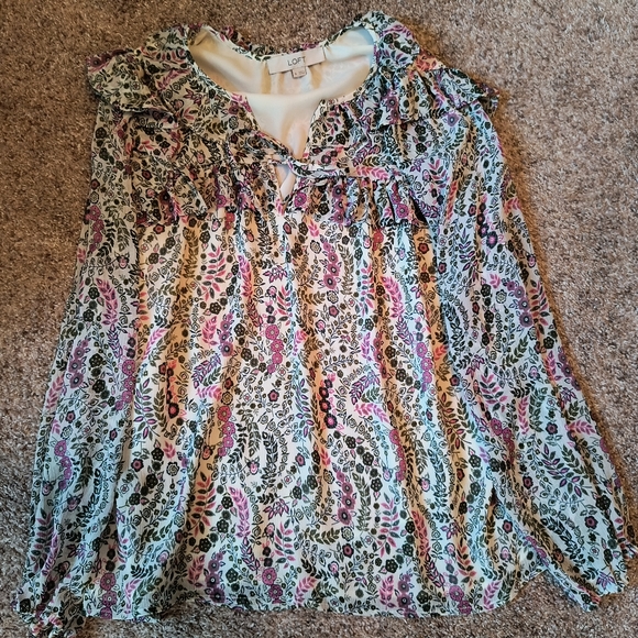 LOFT blouse women's XL - Picture 1 of 3